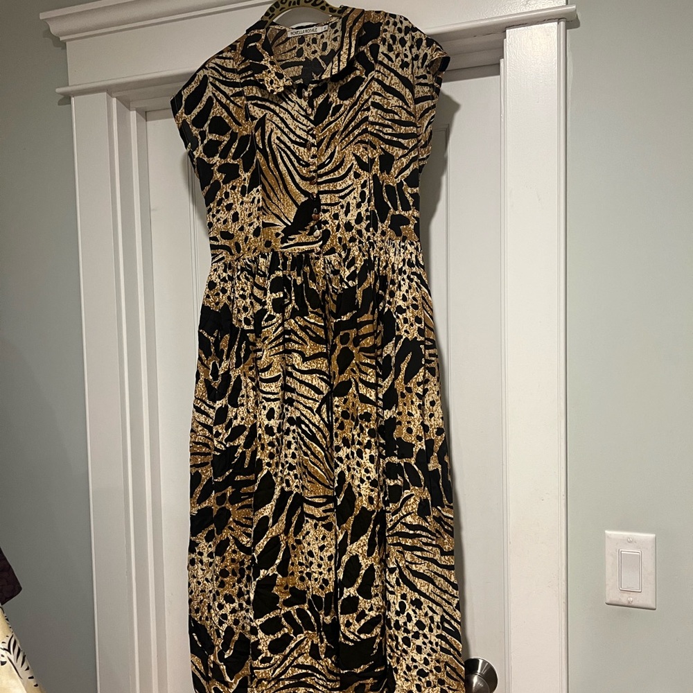 Novella Royale Free People Jamie Dress Sz M - Picture 4 of 6